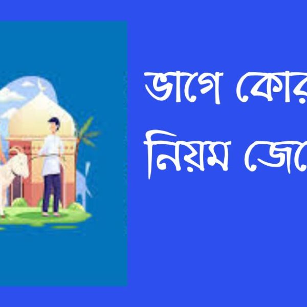 ভাগে কোরবানির নিয়ম