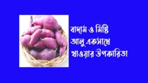 বাদাম ও মিষ্টি আলু একসাথে খাওয়ার উপকারিতা
